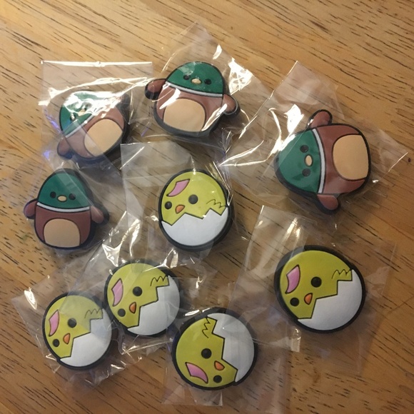 Squishmallows ducks and chicks croc charms bundle - Picture 1 of 2